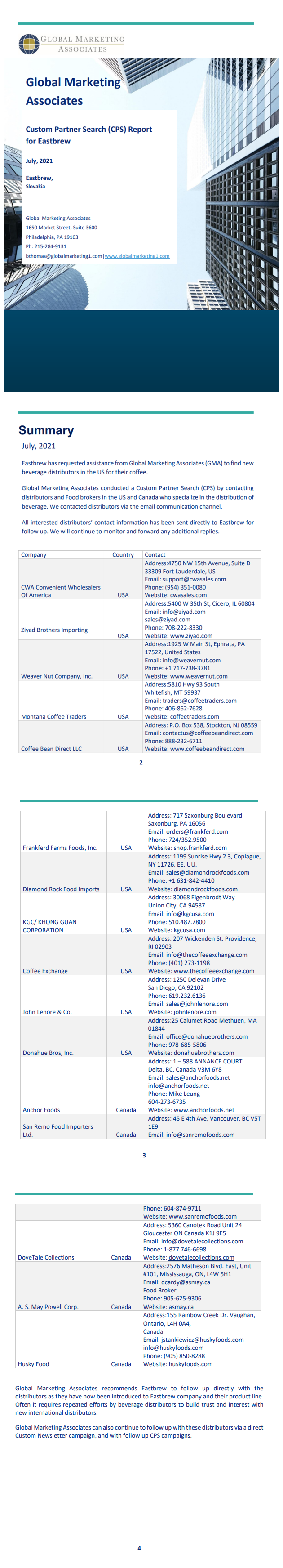Custom Partner Search (CPS) example 1